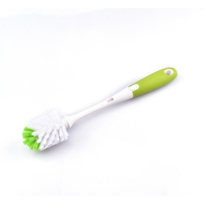 New Arrival Long Handle Milk Bottle Cleaning Set Plastic Baby Bottle Brushes